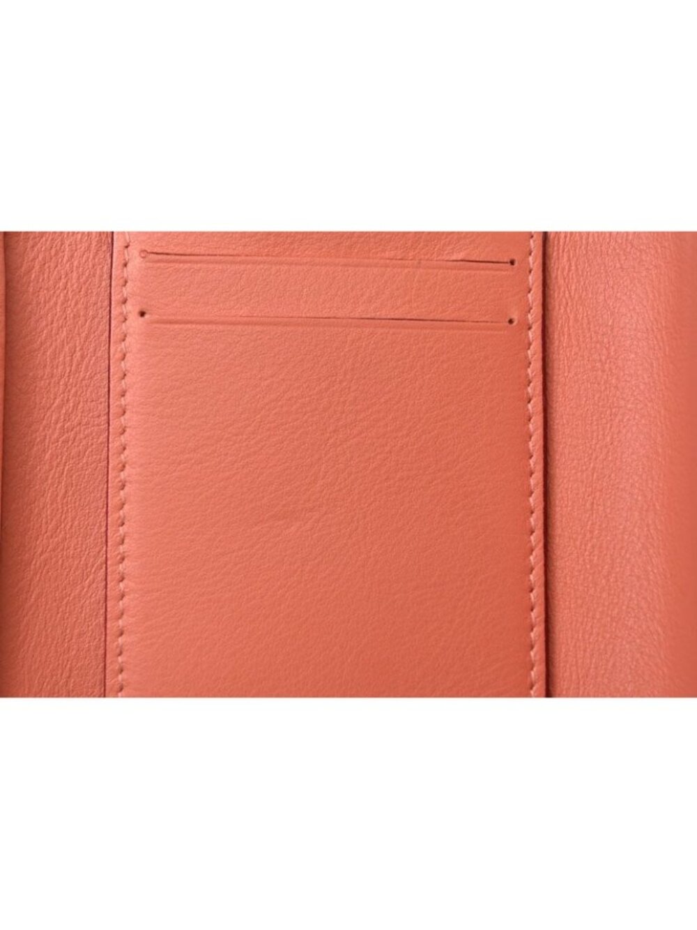 Dior Wallet Trifold Vintage Mini Diorissimo Bicolor Blue Coral Pink Charm - Picture 8 of 16